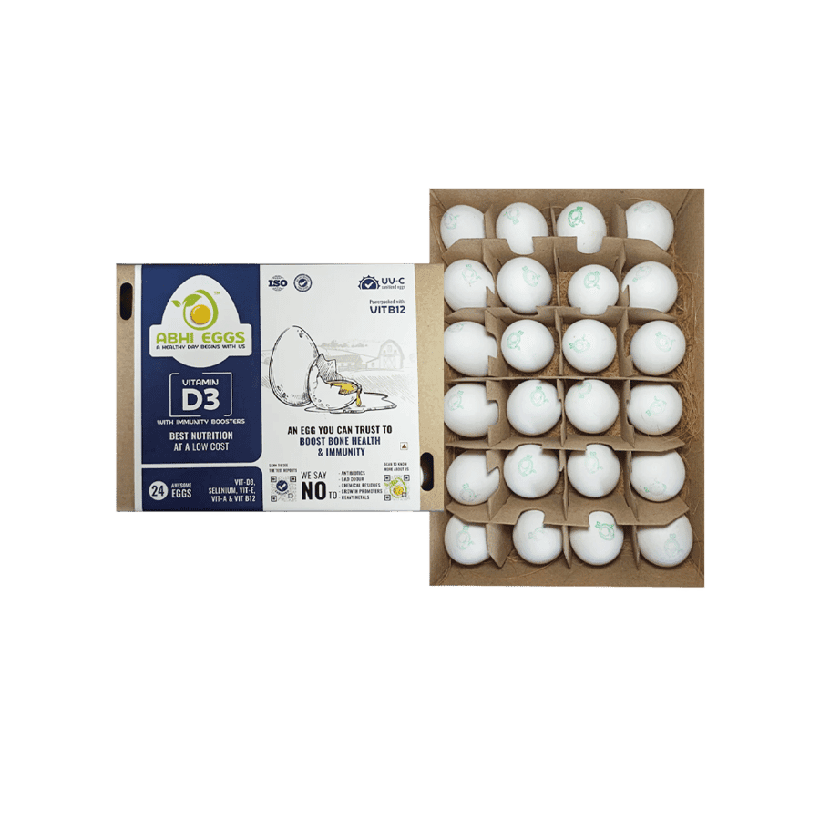 Abhi Vitamin D3 White Protein Rich Eggs - Image 1