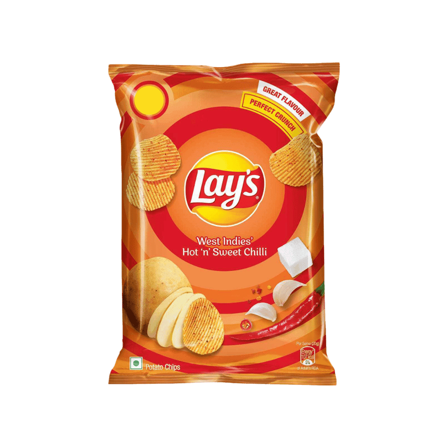 Lay's West Indies Hot n Sweet Chilli Flavour Potato Chips